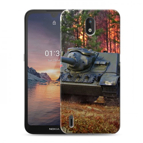 Дизайнерский силиконовый чехол для Nokia 1.3 Танки