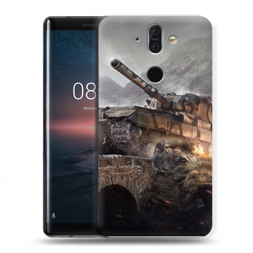 Дизайнерский силиконовый чехол для Nokia 8 Sirocco Танки