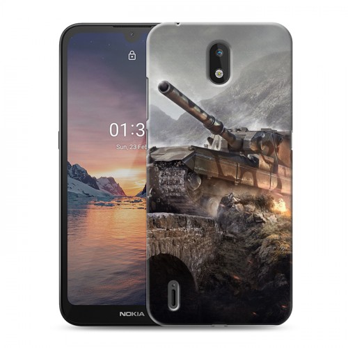 Дизайнерский силиконовый чехол для Nokia 1.3 Танки