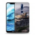 Дизайнерский силиконовый чехол для Nokia 5.1 Plus Танки