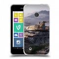 Дизайнерский пластиковый чехол для Nokia Lumia 530 Танки