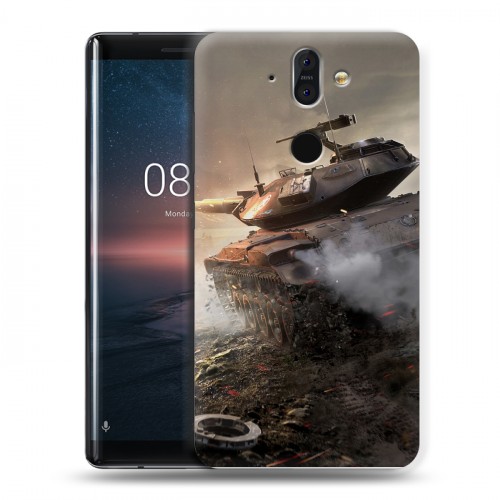 Дизайнерский силиконовый чехол для Nokia 8 Sirocco Танки