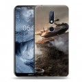 Дизайнерский силиконовый чехол для Nokia 6.1 Plus Танки