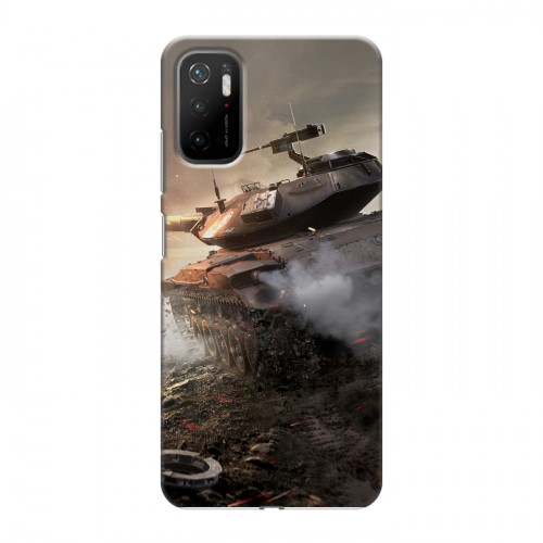 Дизайнерский силиконовый чехол для Xiaomi Poco M3 Pro Танки Дизайнерский силиконовый чехол для Xiaomi Poco M3 Pro Танки