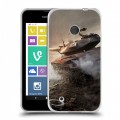 Дизайнерский пластиковый чехол для Nokia Lumia 530 Танки