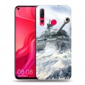 Дизайнерский пластиковый чехол для Huawei Nova 4 Танки