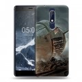 Дизайнерский пластиковый чехол для Nokia 5.1 Танки