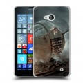 Дизайнерский пластиковый чехол для Microsoft Lumia 640 Танки