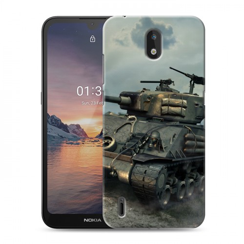 Дизайнерский силиконовый чехол для Nokia 1.3 Танки