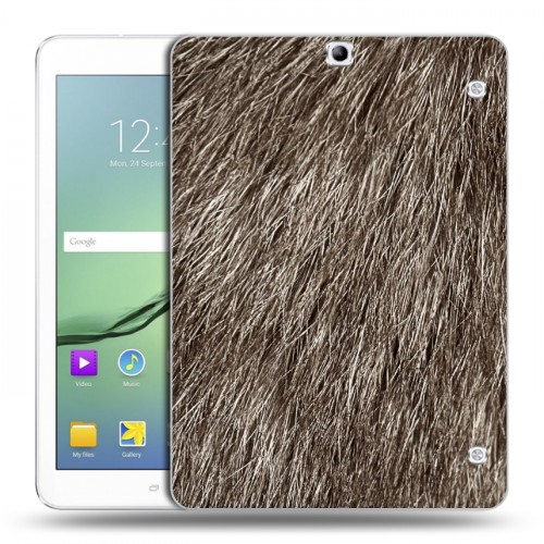 Дизайнерский силиконовый чехол для Samsung Galaxy Tab S2 9.7 Текстуры мехов