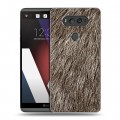 Дизайнерский пластиковый чехол для LG V20 Текстуры мехов