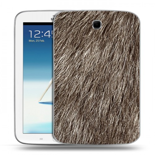 Дизайнерский силиконовый чехол для Samsung Galaxy Note 8.0 Текстуры мехов