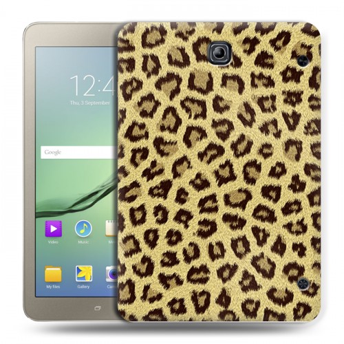Дизайнерский силиконовый чехол для Samsung Galaxy Tab S2 8.0 Текстуры мехов