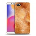 Дизайнерский пластиковый чехол для Xiaomi RedMi 6A Текстуры мехов