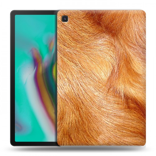 Дизайнерский силиконовый чехол для Samsung Galaxy Tab S5e Текстуры мехов