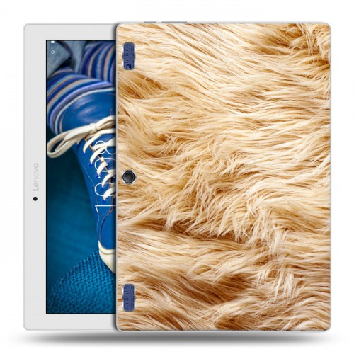 Дизайнерский силиконовый чехол для Lenovo Tab 2 A10-30 Текстуры мехов