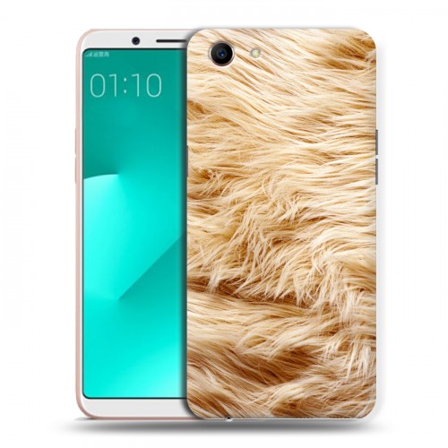 Дизайнерский пластиковый чехол для OPPO A83 Текстуры мехов