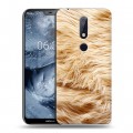 Дизайнерский пластиковый чехол для Nokia 6.1 Plus Текстуры мехов