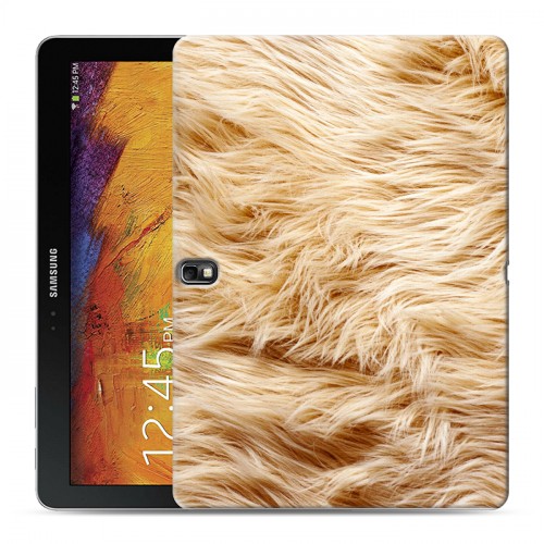 Дизайнерский силиконовый чехол для Samsung Galaxy Note 10.1 2014 editon Текстуры мехов