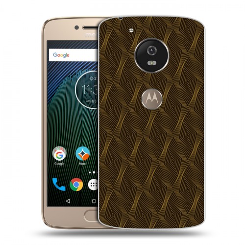 Дизайнерский силиконовый чехол для Motorola Moto G5s Геометрические вихри
