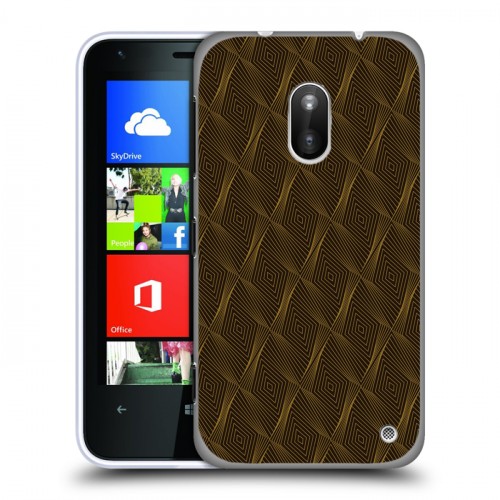 Дизайнерский пластиковый чехол для Nokia Lumia 620 Геометрические вихри