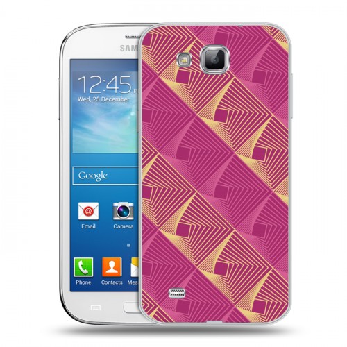 Дизайнерский пластиковый чехол для Samsung Galaxy Premier Геометрические вихри