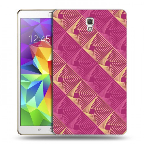 Дизайнерский силиконовый чехол для Samsung Galaxy Tab S 8.4 Геометрические вихри