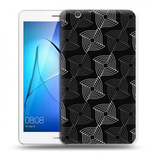 Дизайнерский силиконовый чехол для Huawei MediaPad T3 7 3G Геометрические вихри