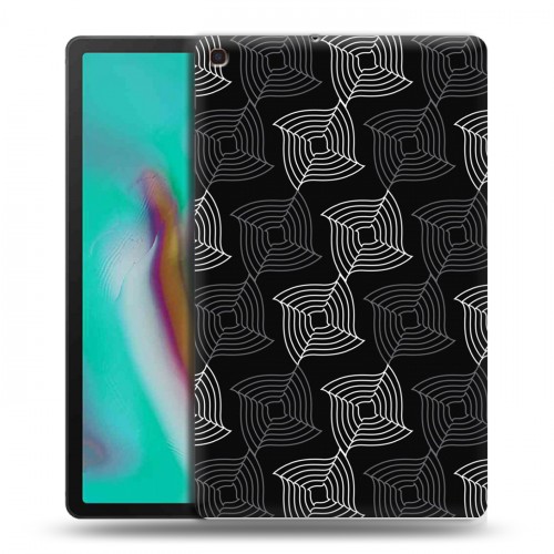 Дизайнерский силиконовый чехол для Samsung Galaxy Tab A 10.1 (2019) Геометрические вихри