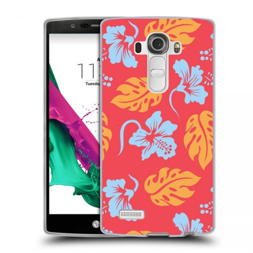 Дизайнерский силиконовый чехол для LG G4 Гавайские Шаблоны