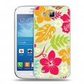 Дизайнерский пластиковый чехол для Samsung Galaxy Premier Гавайские Шаблоны