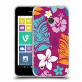 Дизайнерский пластиковый чехол для Nokia Lumia 530 Гавайские Шаблоны