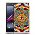 Дизайнерский пластиковый чехол для Sony Xperia Z Ultra  Индийские Монограммы