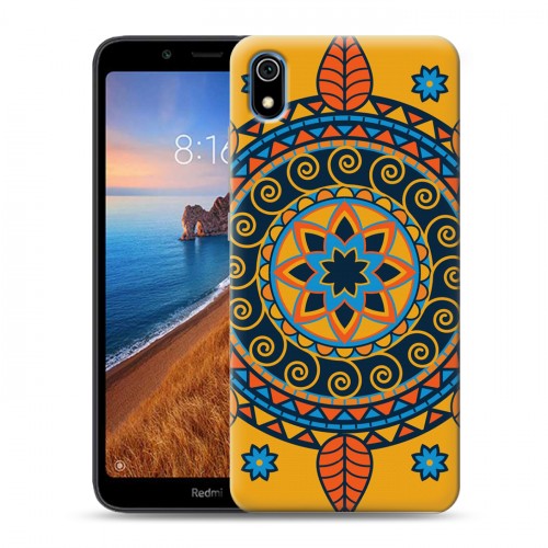 Дизайнерский силиконовый чехол для Xiaomi RedMi 7A Индийские Монограммы