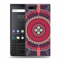 Дизайнерский пластиковый чехол для BlackBerry KEY2 Индийские Монограммы