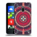 Дизайнерский пластиковый чехол для Nokia Lumia 620 Индийские Монограммы