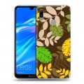 Дизайнерский пластиковый чехол для Huawei Y6 (2019) Заросли папоротника