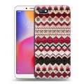 Дизайнерский пластиковый чехол для Xiaomi RedMi 6A Текстура свитера