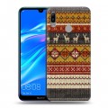 Дизайнерский пластиковый чехол для Huawei Y6 (2019) Текстура свитера