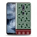 Дизайнерский пластиковый чехол для Nokia 6.1 Plus Текстура свитера