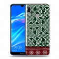 Дизайнерский пластиковый чехол для Huawei Y6 (2019) Текстура свитера