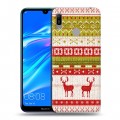 Дизайнерский пластиковый чехол для Huawei Y6 (2019) Текстура свитера