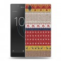 Дизайнерский пластиковый чехол для Sony Xperia L1 Текстура свитера