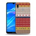 Дизайнерский пластиковый чехол для Huawei Y6 (2019) Текстура свитера