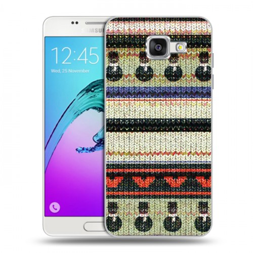Дизайнерский силиконовый чехол для Samsung Galaxy A5 (2016) Текстура свитера