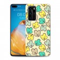 Дизайнерский пластиковый чехол для Huawei P40 Царство листьев