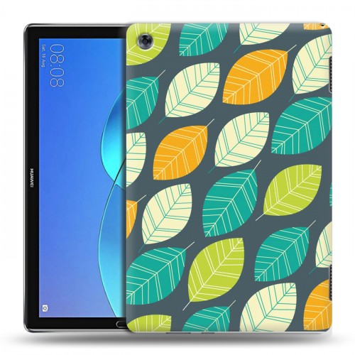 Дизайнерский силиконовый чехол для Huawei MediaPad M5 Lite Царство листьев