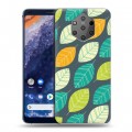 Дизайнерский силиконовый чехол для Nokia 9 PureView Царство листьев