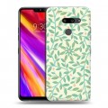 Дизайнерский пластиковый чехол для LG G8 ThinQ Царство листьев