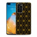 Дизайнерский силиконовый с усиленными углами чехол для Huawei P40 Современное барокко